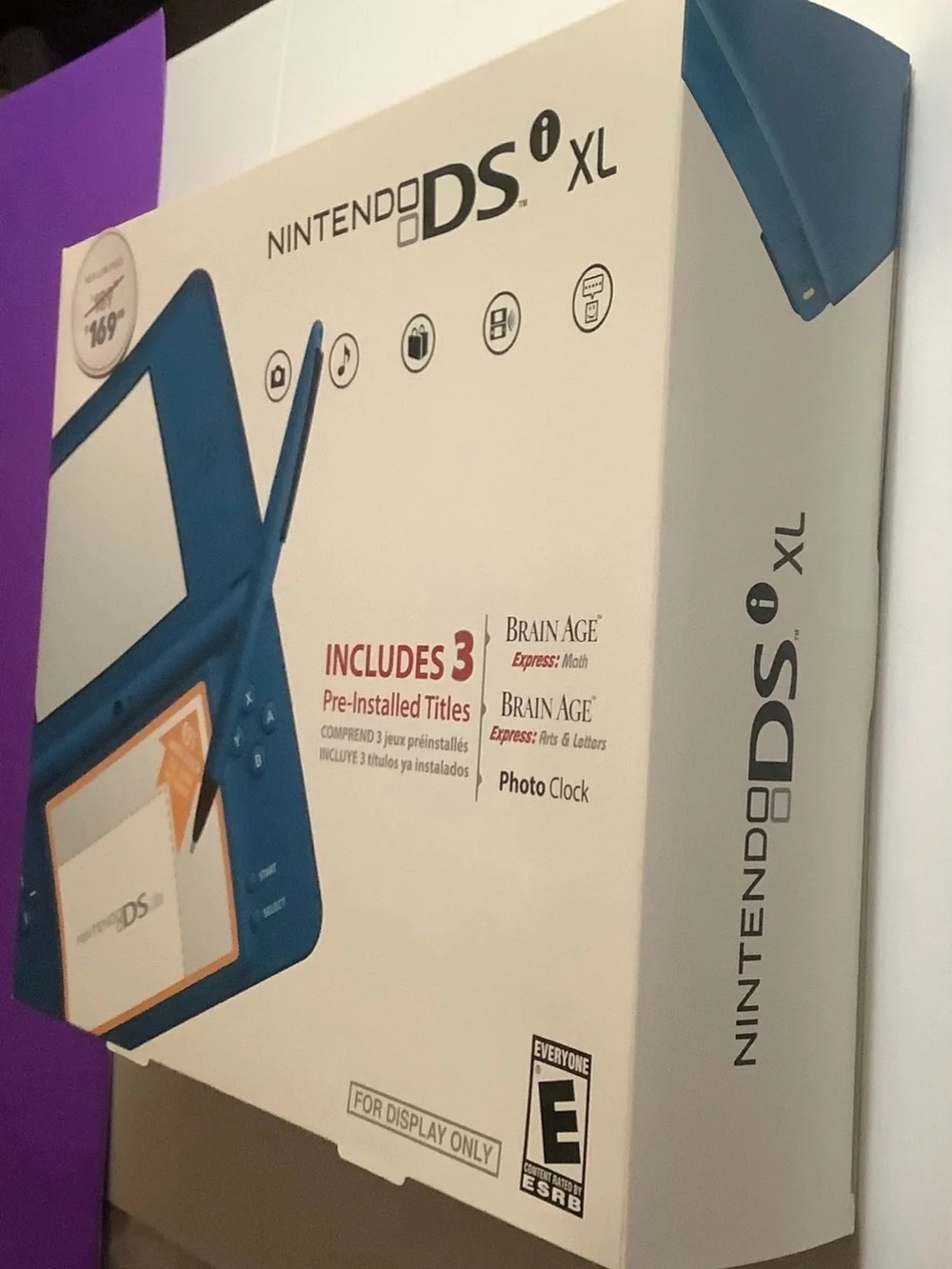 Jumbo Empty Large Nintendo DSXl Cardboard Display